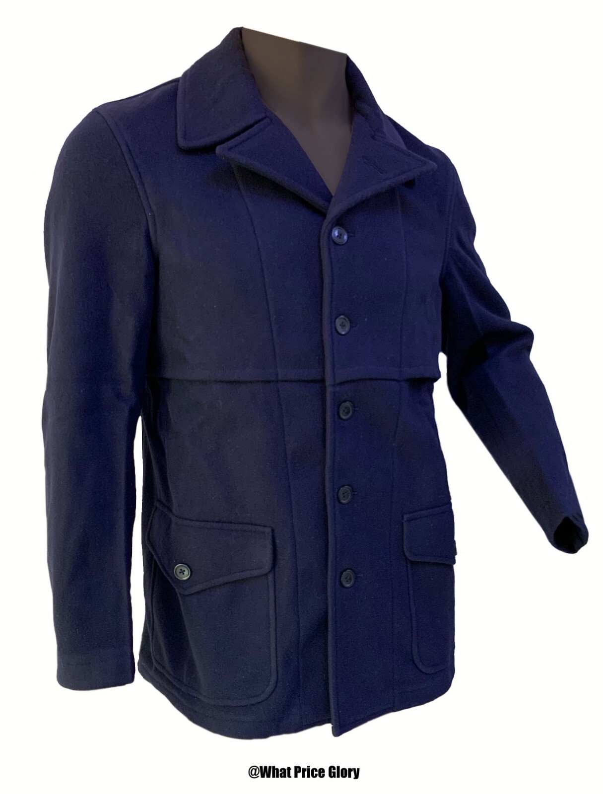 Civilian Conservation Corps CCC Blue Wool Jacket