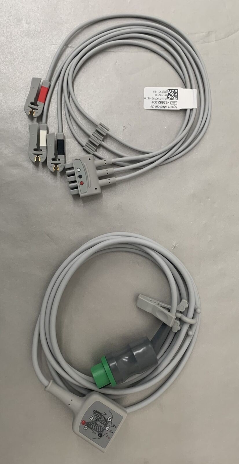 Vyaire 230119G Maternal ECG Cable & 3-Lead Wire Set for Corometrics 2.4m/8ft