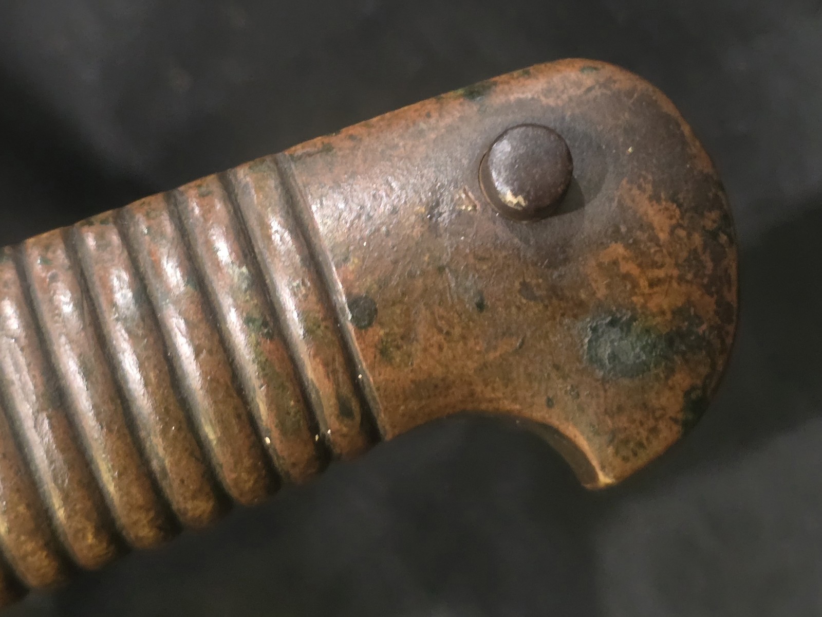 Bayonet S&K German Manufacture Marked 185D With Metal Sheath