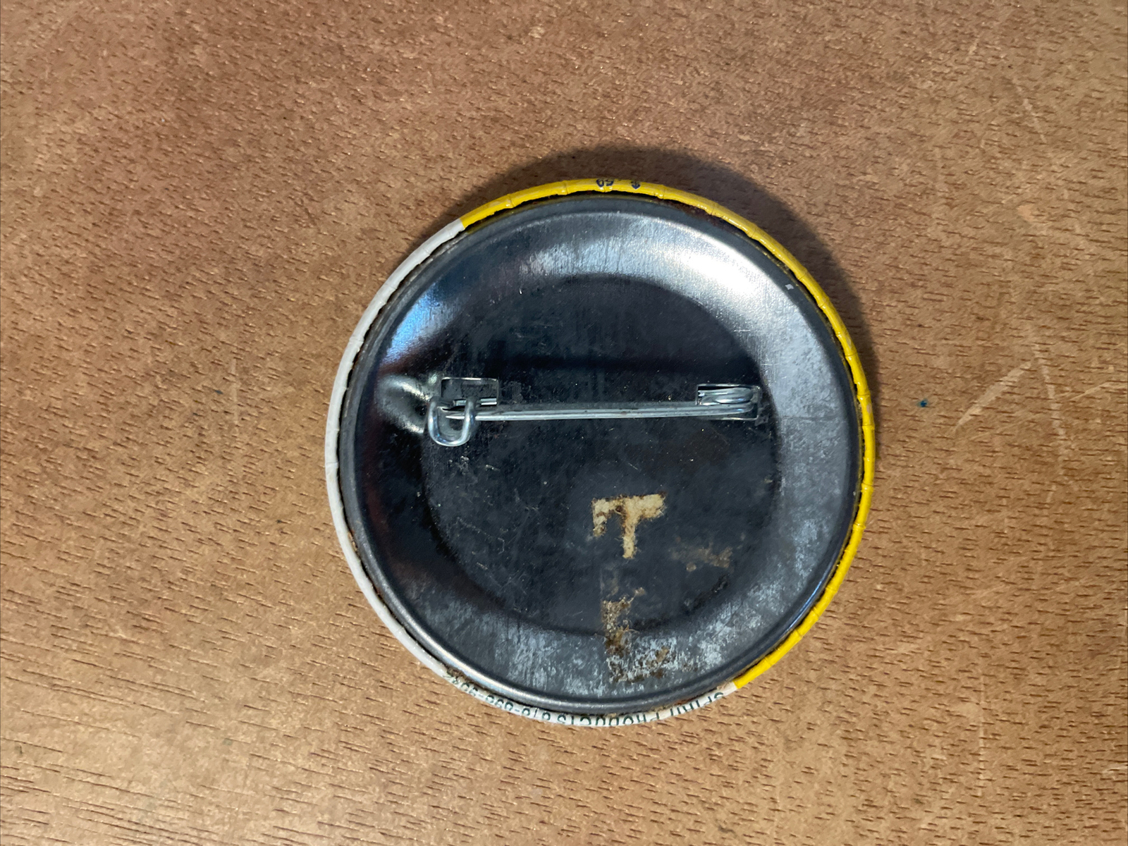 UM-MSU Rivalry You Call It Maize We Call It Corn Pinback Button 2”