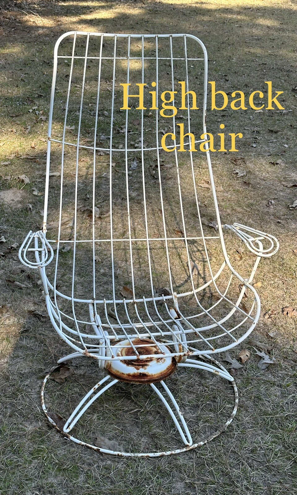 Cushion Pattern for Vintage Homecrest High Back Chair