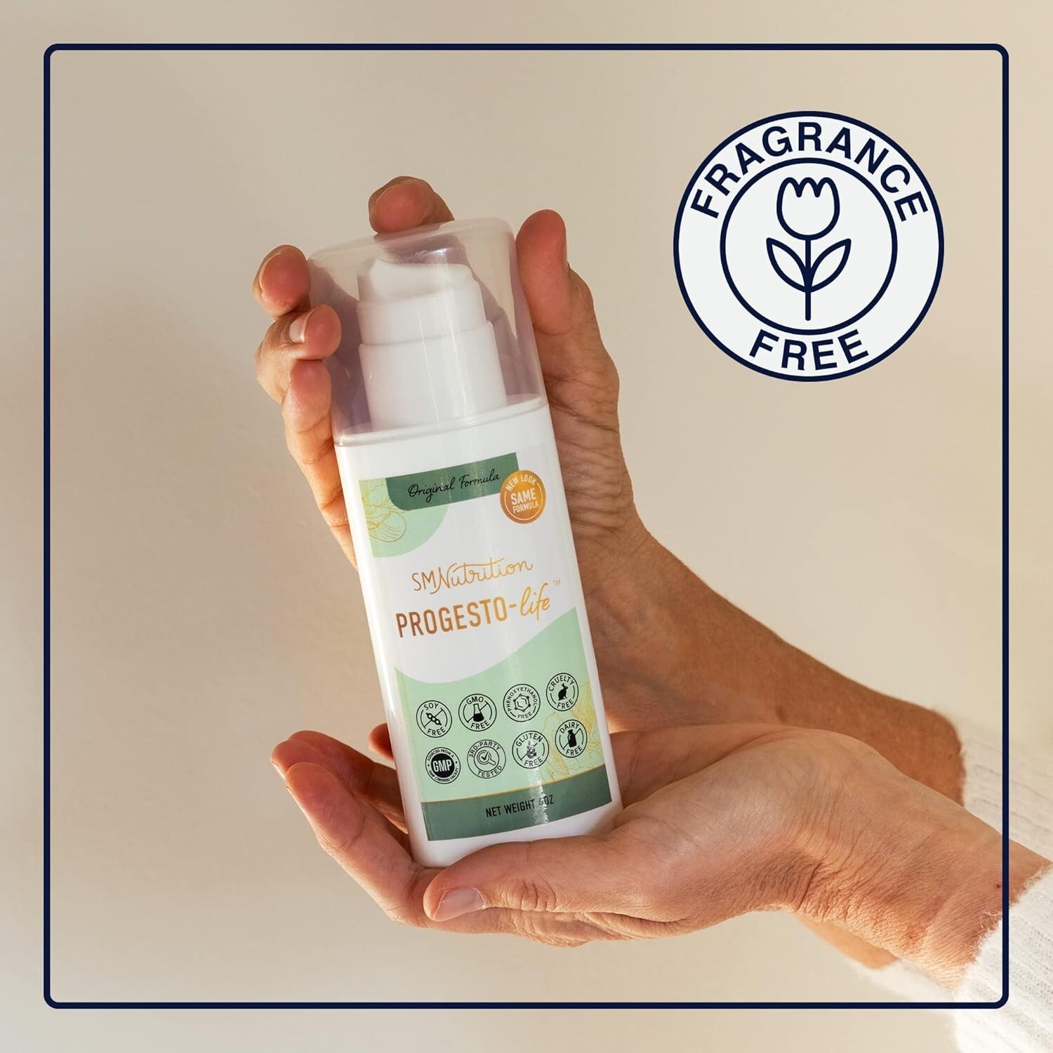 Progesterone Cream for Women 2000mg USP Micronized Progesterone for Balance 4oz