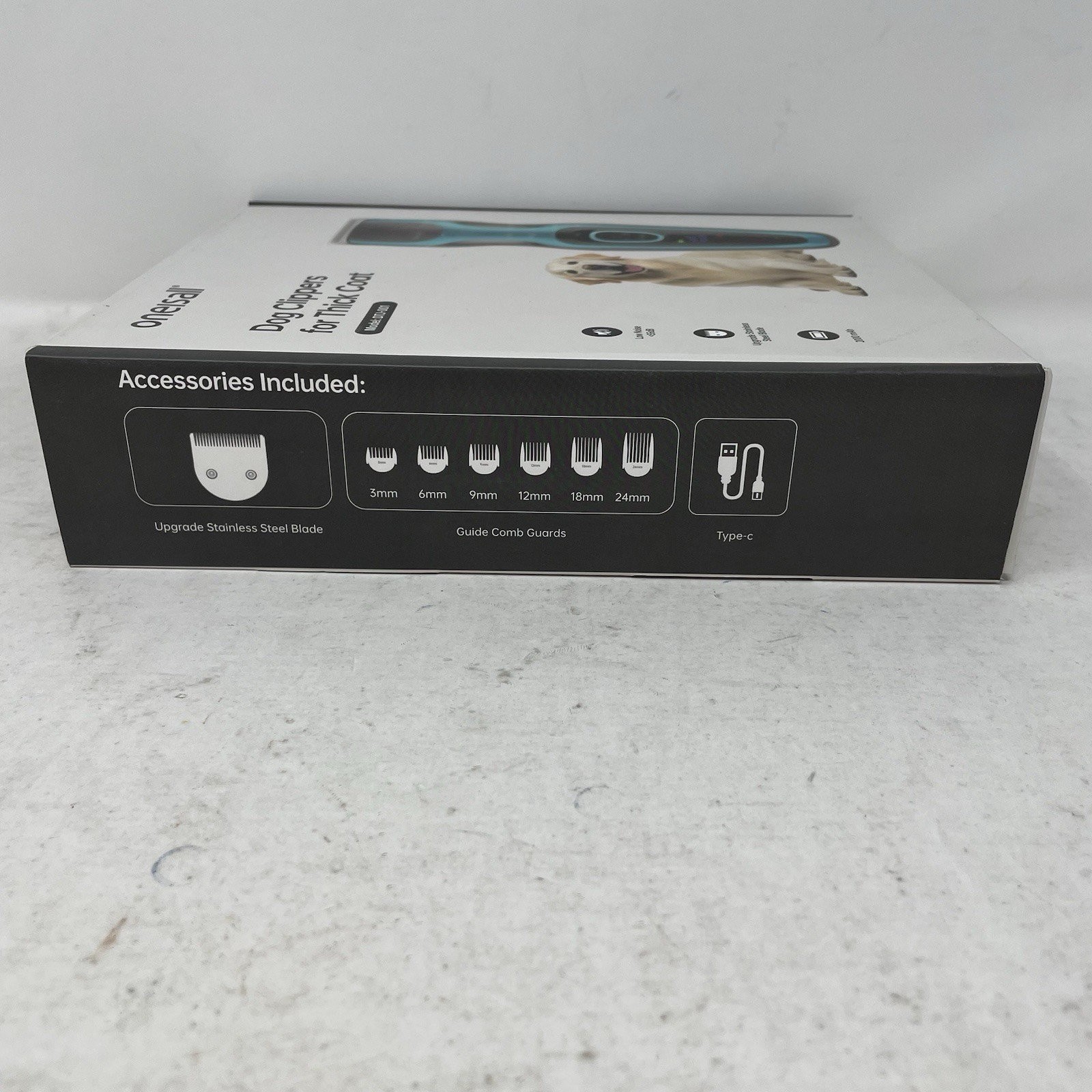 oneisall Dog Clippers for Grooming Cordless Rechargeable Dog Grooming Kit DTJ001