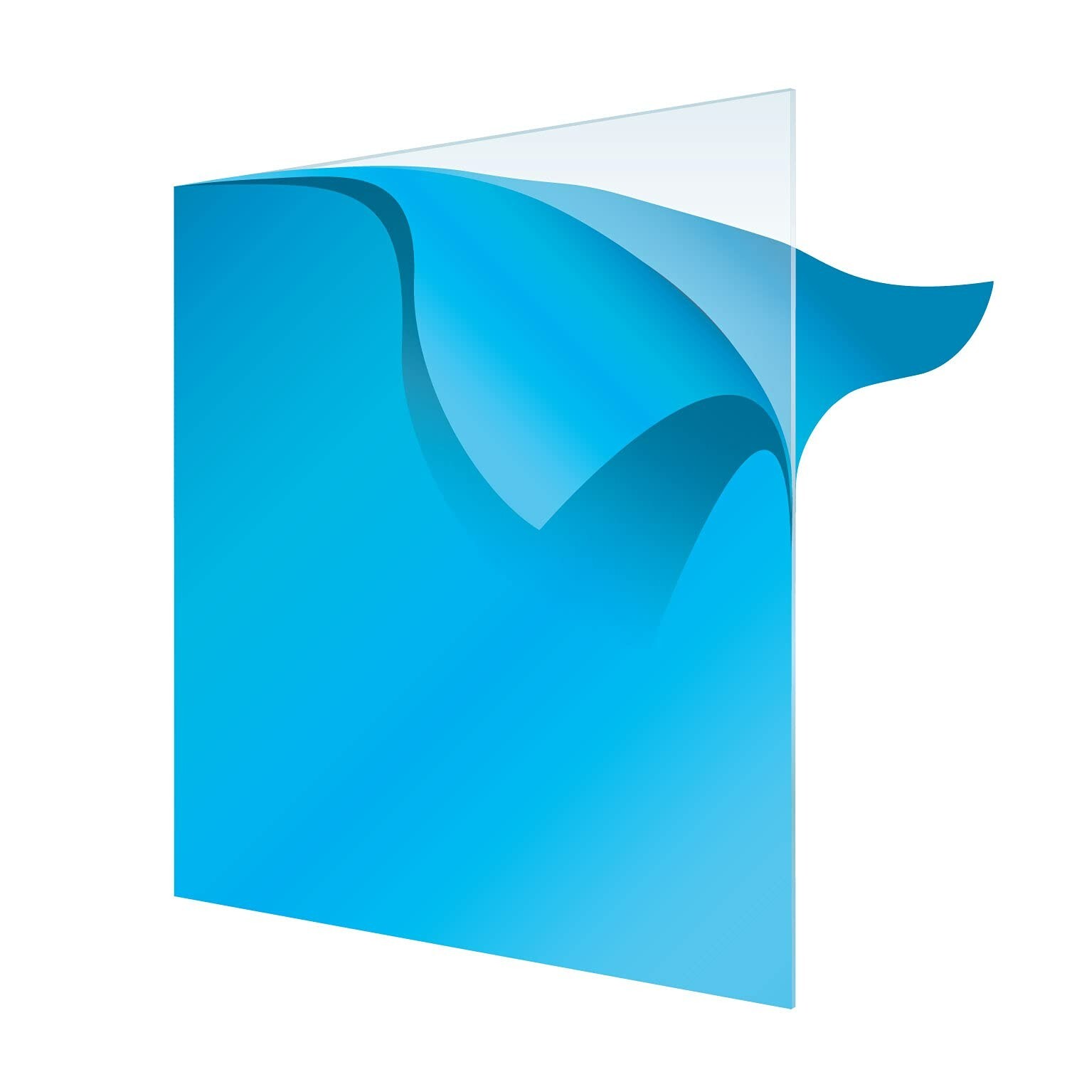 Clear Acrylic Plexiglas Clear Plastic Scratch-Resistant Replacement Sheet