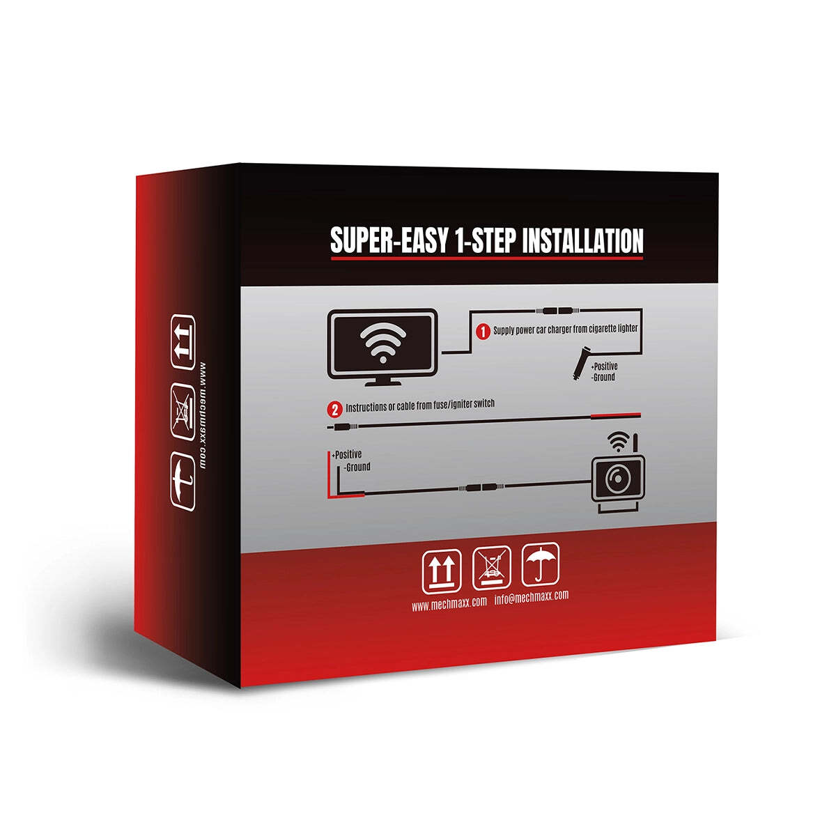 MechMaxx Farming HD Backup 1080P Camera for Agri Industry 7" LCD