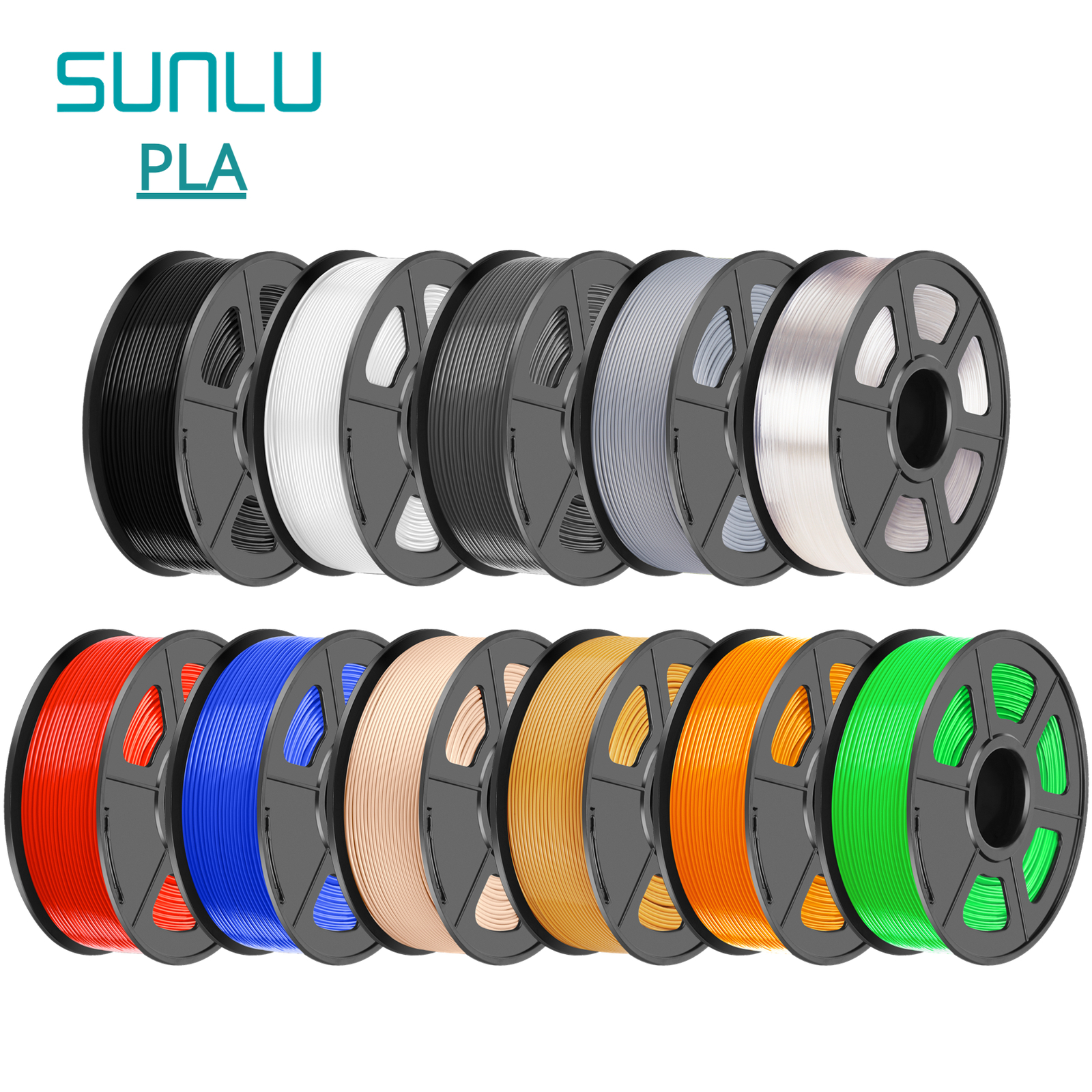 【BUY 6 GET4 FREE, ADD 10 TO CART】Sunlu 3D Printer PLA Filament 1.75mm 1KG 0.25KG