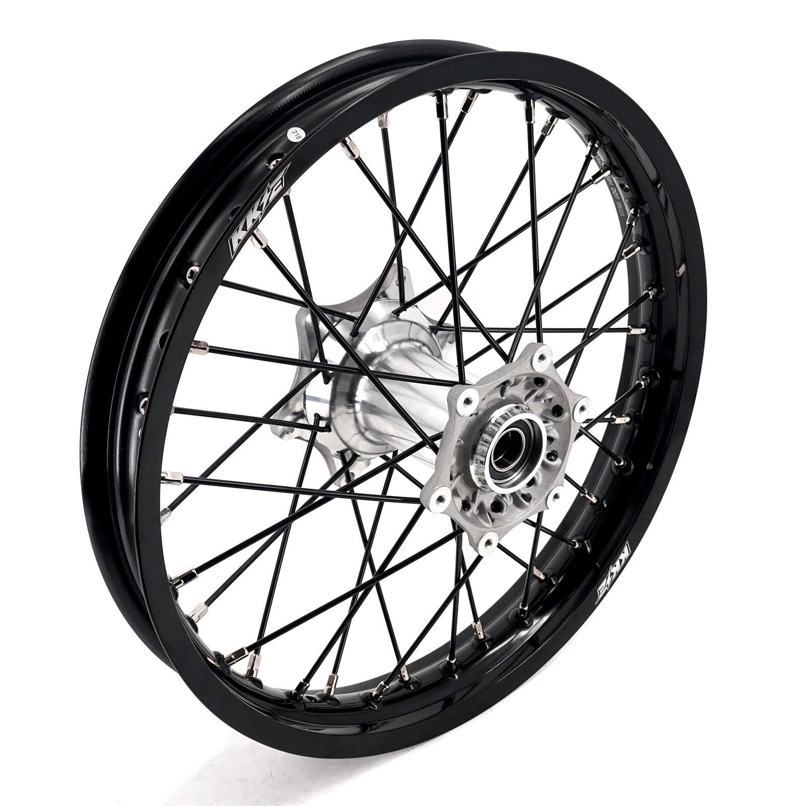 KKE 21/18'' Cast Black Spoke Wheels Rim for GAS GAS EC250 EC300 EX450F 2021-2024
