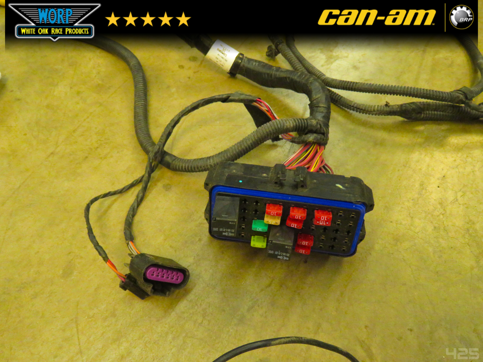 GENUINE OEME 2018 CAN AM MAVERICK X3 WIRE HARNESS WIRING LOOM LEAD PLUGS CORDS