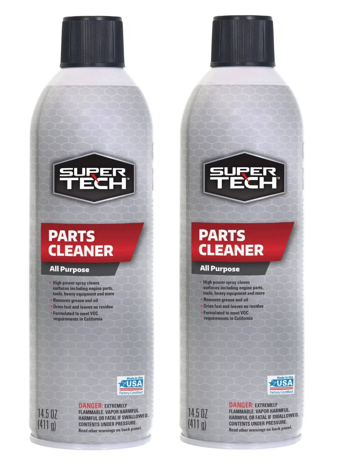 Super Tech Brake Cleaner Non-Chlorinated 14.5 oz (2 Pack) – Automotive Degreaser