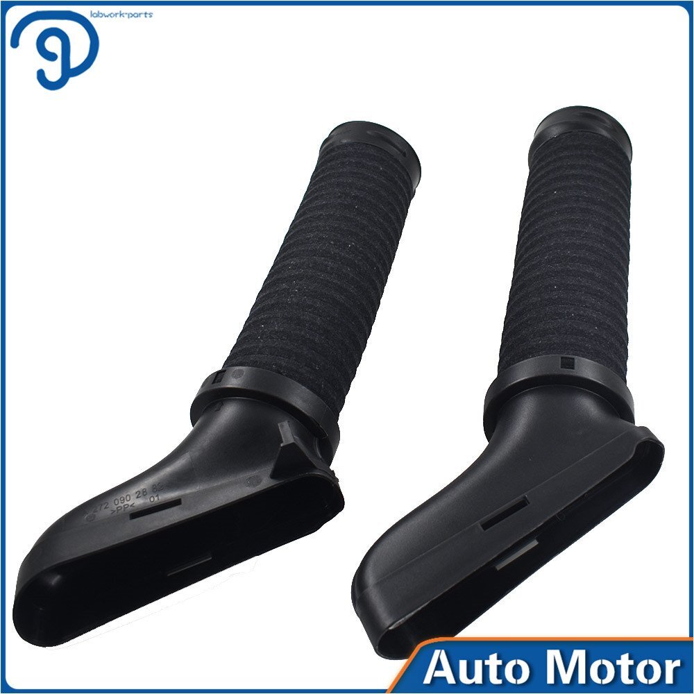 Left Right Air Intake Duct Hose Set fit for 2010 2011 2012 Mercedes Benz GLK350