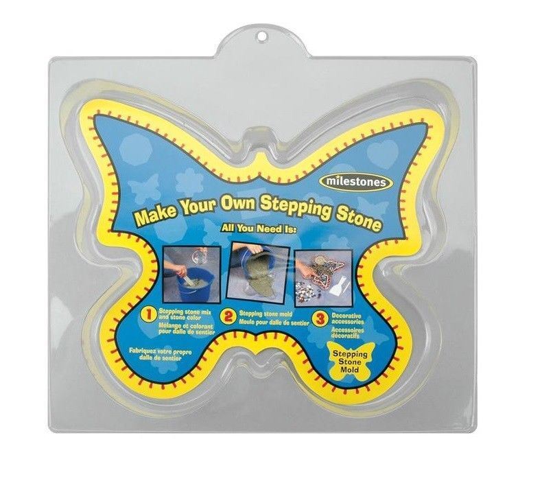 Milestones Stepping Stone Mold 12"  Butterfly