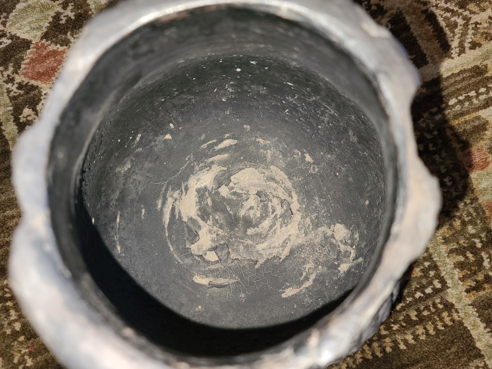 Ancient Anasazi Corrugated Olla Pot Jar Vessel 7" Tall Native American Artifact