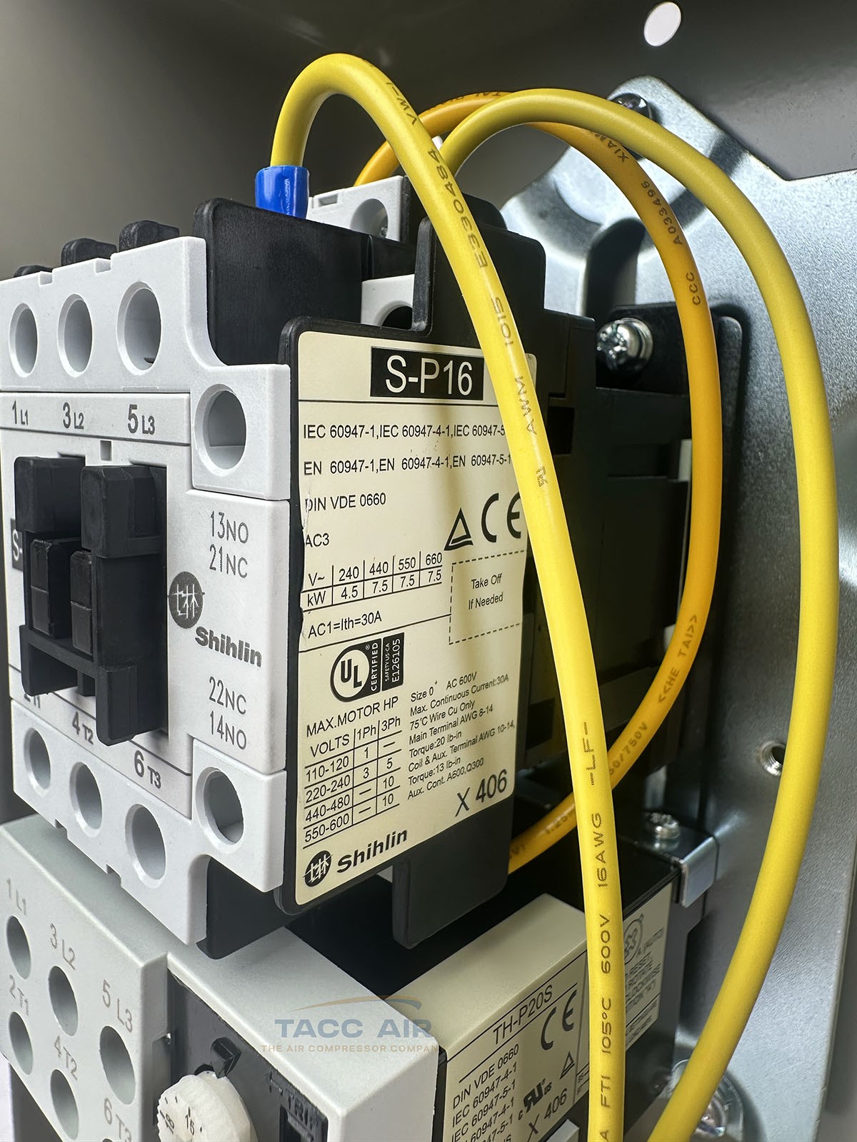 7.5 HP Three Phase Magnetic Starter Motor Control Switch Box 460 - 480 Volt 3 PH