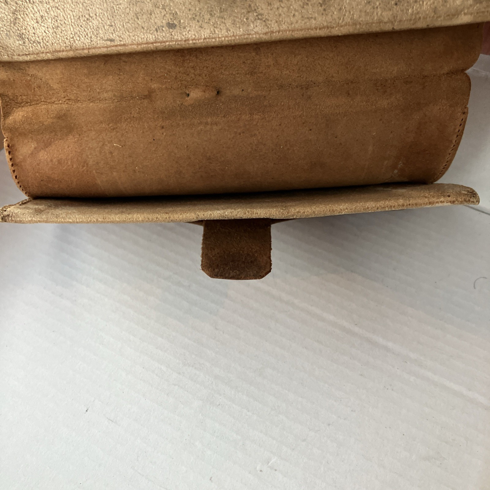 1800's Civil War Era Wallet / DOCUMENT HOLDER W/papers Dated 1833 Antique