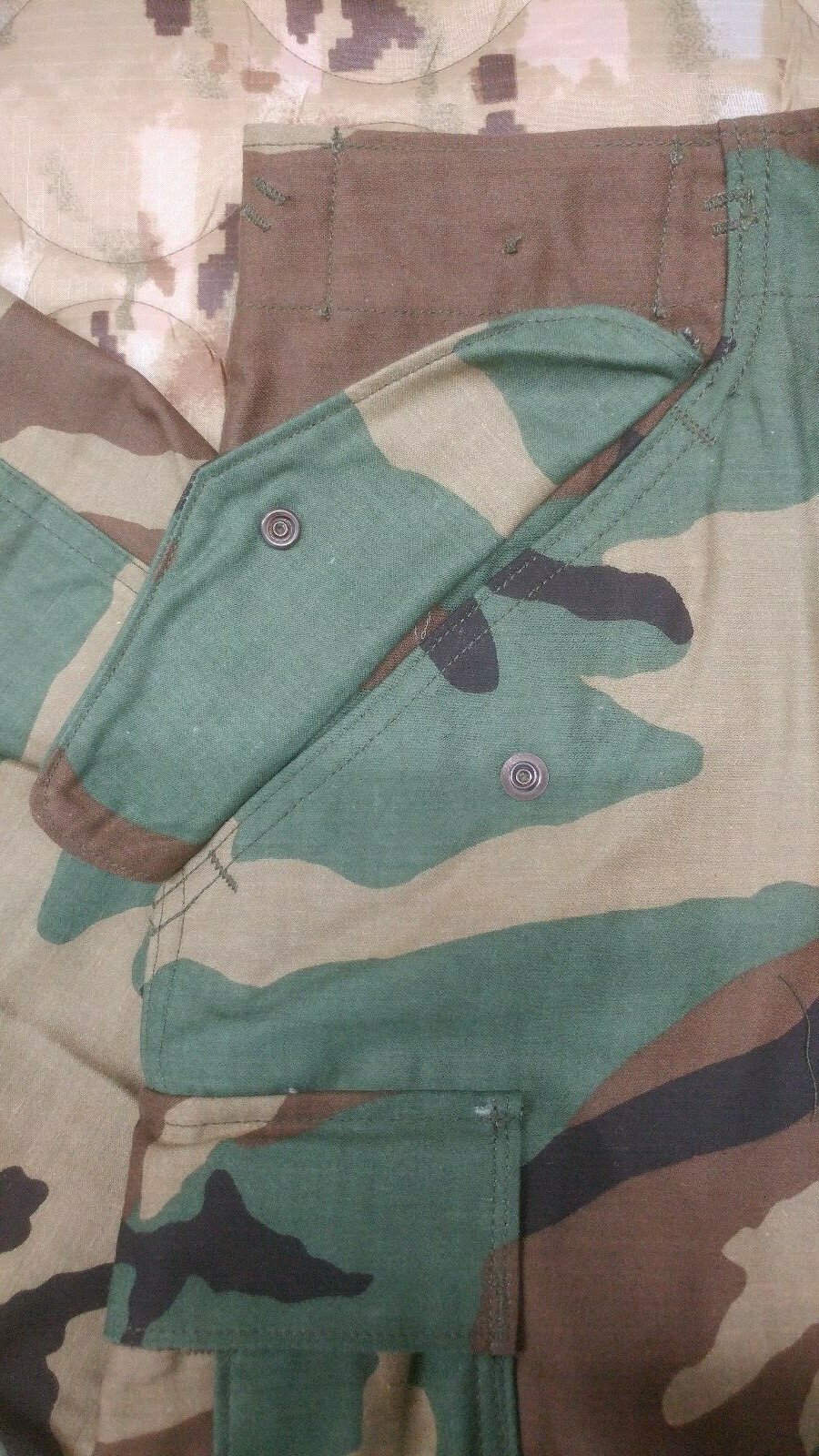 M65 Woodland Cold Weather Field Pants w Liner and Suspenders NOS USGI Med Reg