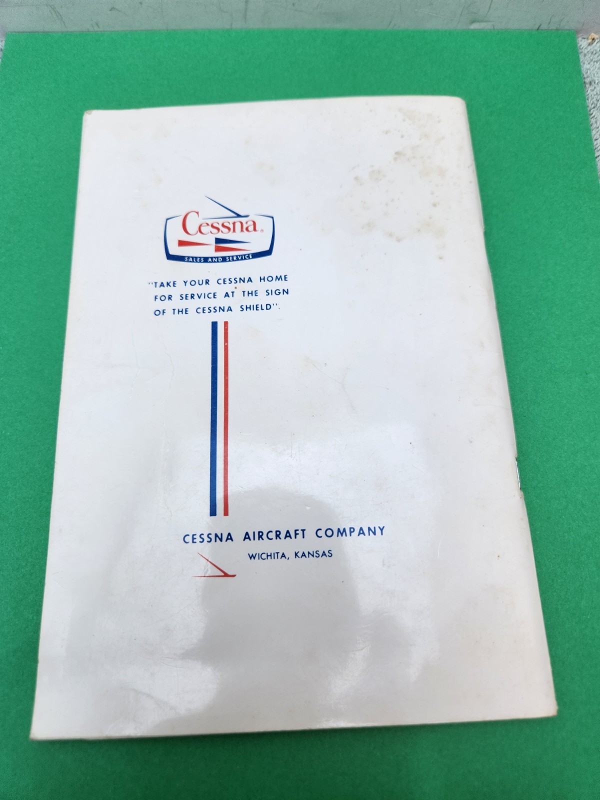 Cessna 1972 Model 172 And Skyhawk Owner's Manual Aviation Flying Aircraft