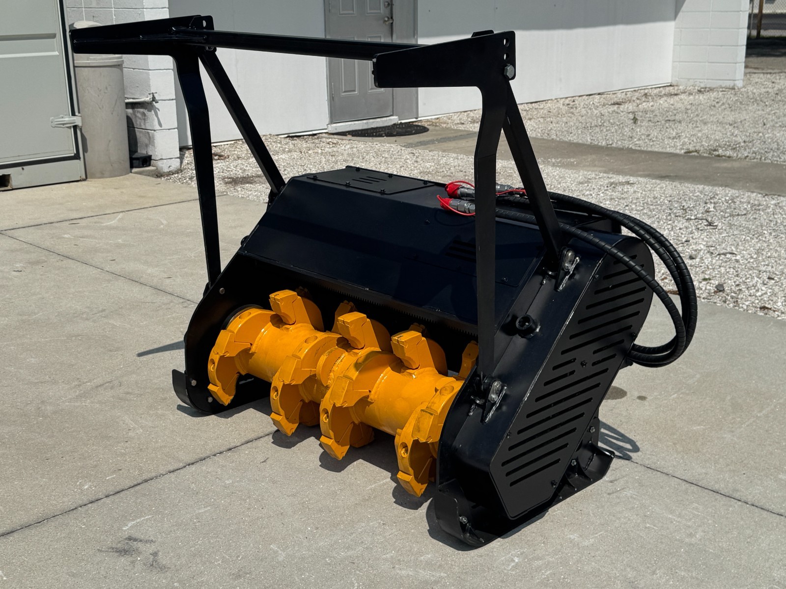 36" Mini Skid Steer Drum Mulcher Forestry HEAVY DUTY Attachment Bobcat MT