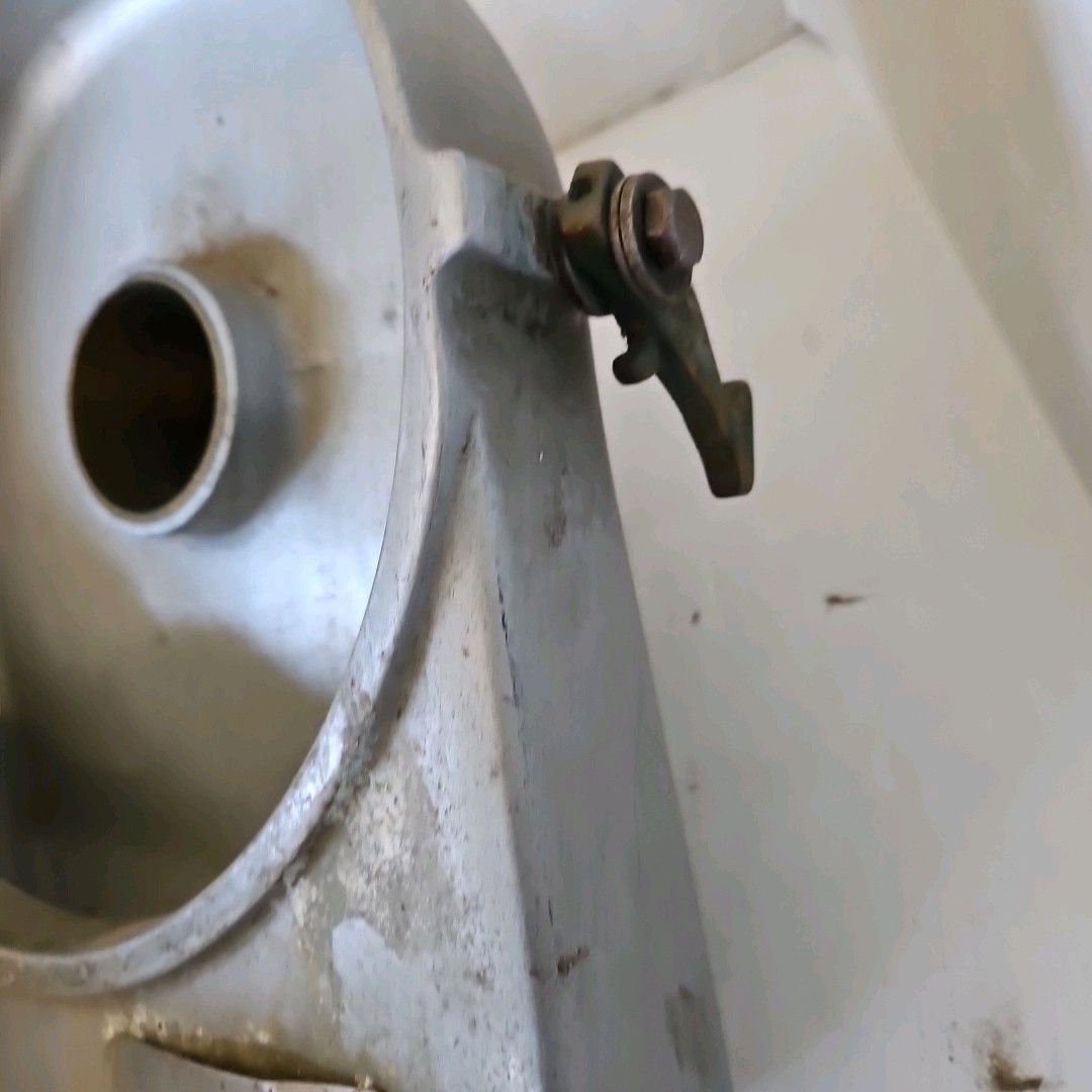 Vtg Pelican Head Mixer Attachment Shredder Grater Slicer Housing Hood