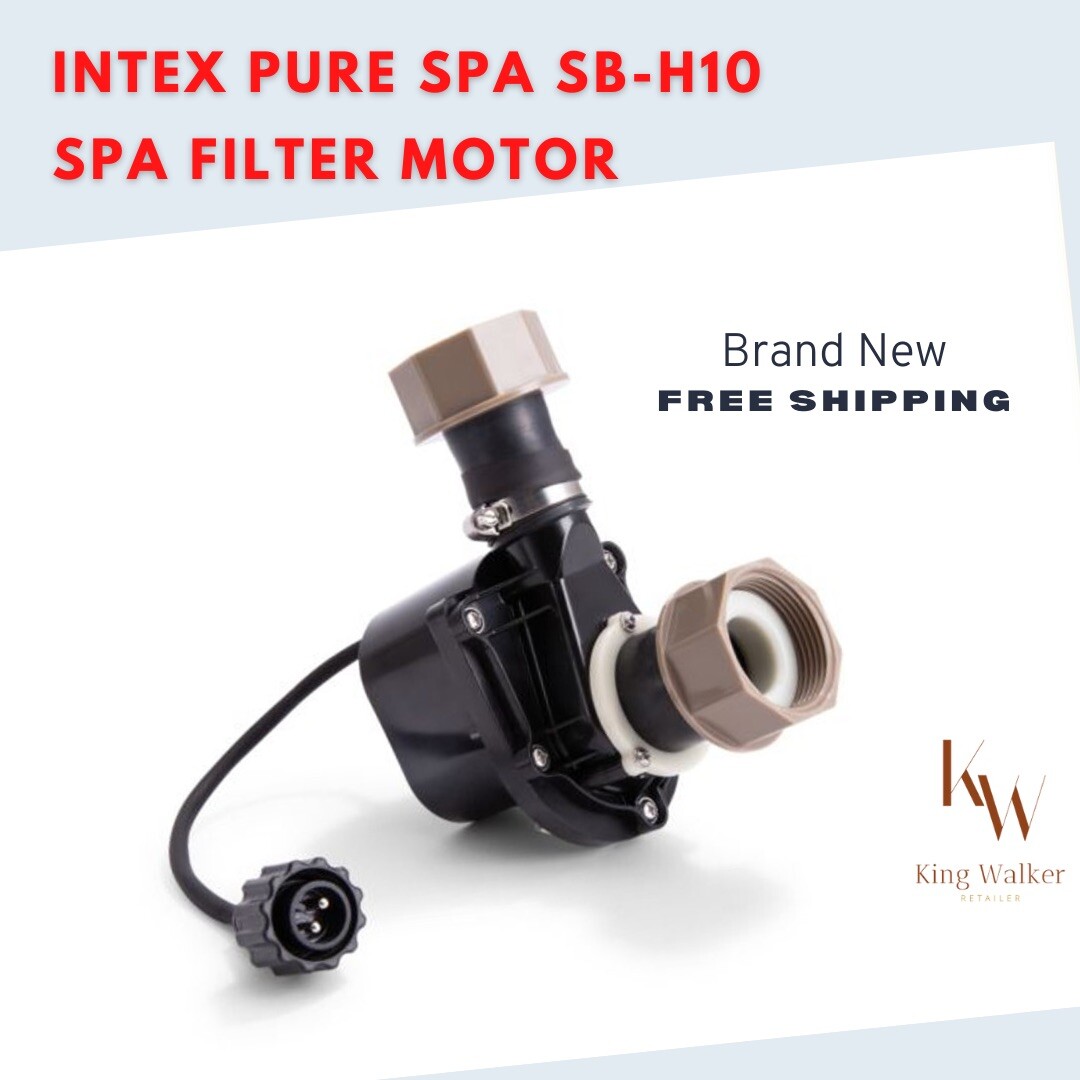 SB-H10 Genuine Intex Spa Model SBH10 , New Filter Motor pump replacement Kit