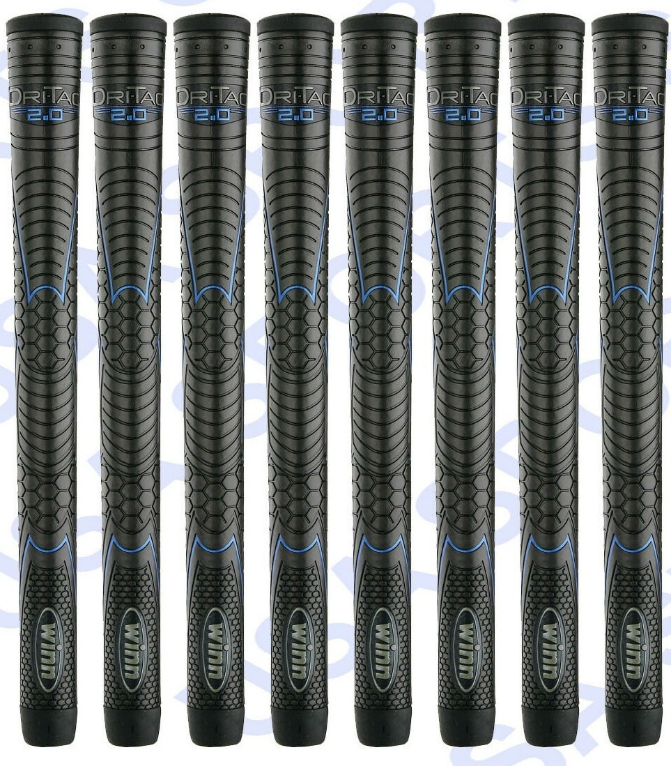 Winn DRI-TAC 2.0 MIDSIZE Jet Black Golf Grip - 62DT-JBK