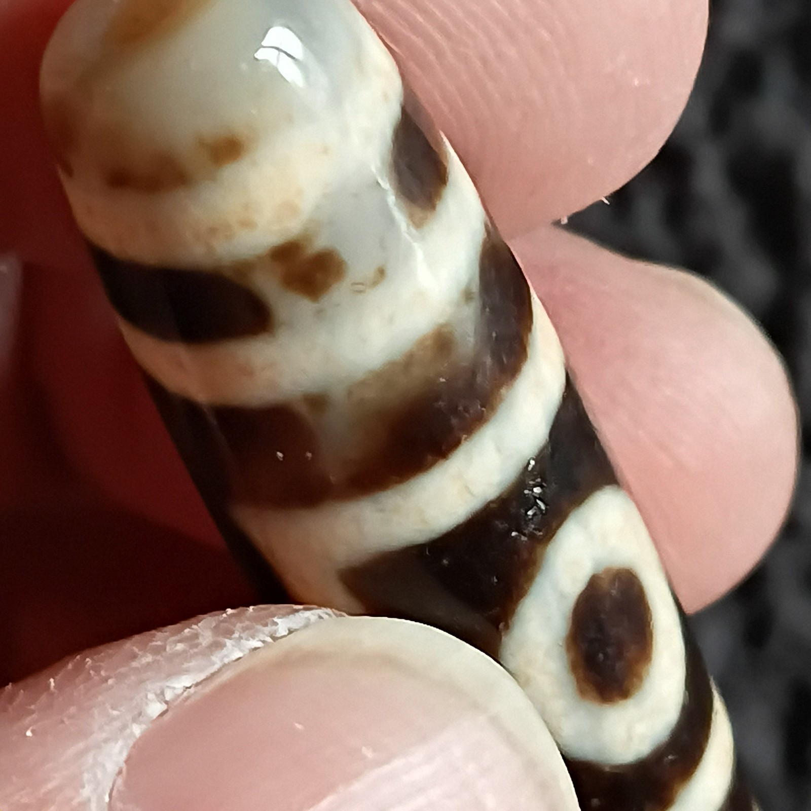 Tibetan Agate Pre 1800s Dzi Bead Lot