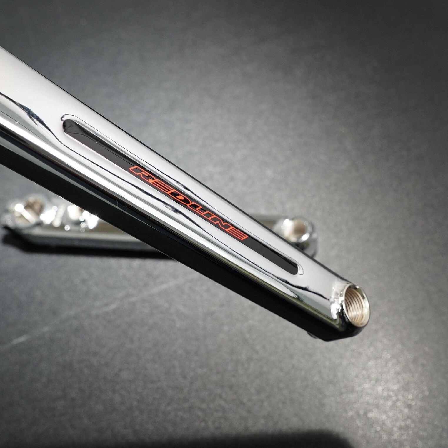 REDLINE FLIGHT Cranks BMX 3-piece Cranks 175 mm Chrome Old School BMX Crank Arm