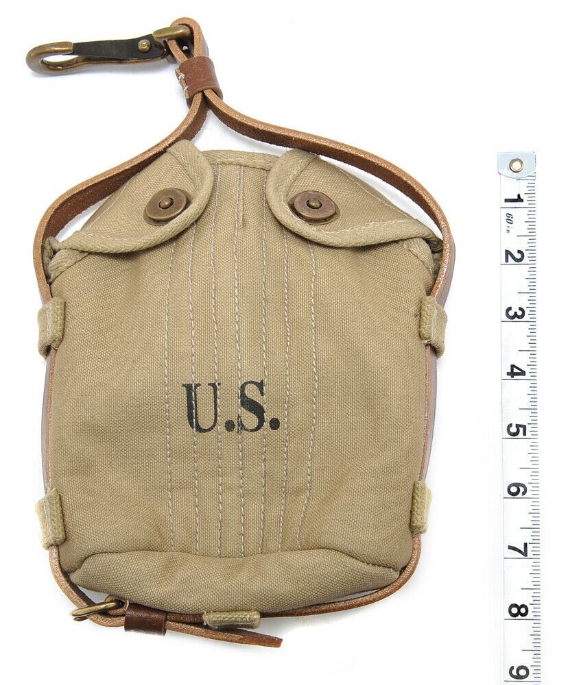 US WW1 M1910 Cavalry Canteen Cover Khaki marked JT&L 1918