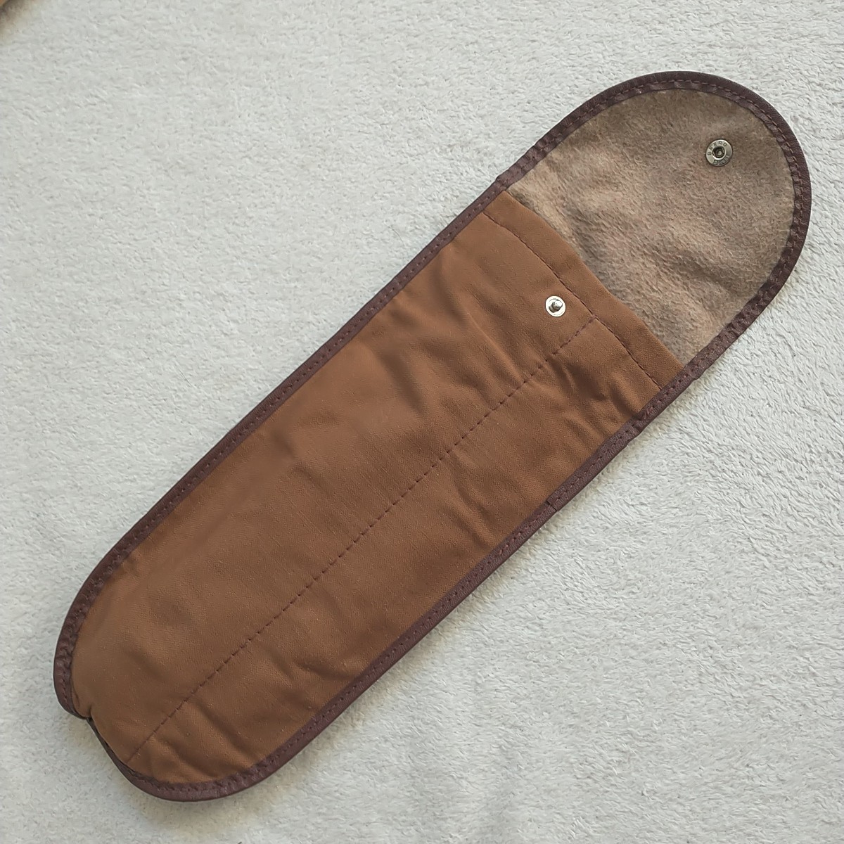 Vtg Brero Suisse Wood Alto Recorder Blockflute Dark Brown Bag Cleaner 90s 18.5"