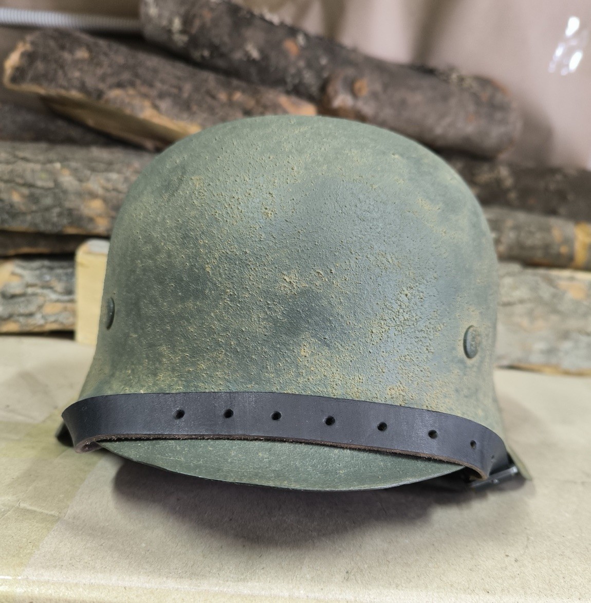 WW2 M42 German Helmet WWII M 42. Combat helmet size 64