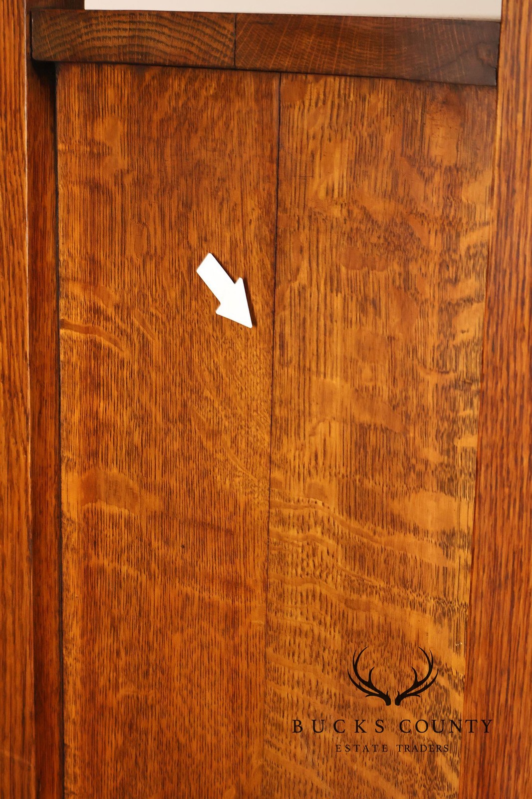 Harden Furniture Co. Antique Arts And Crafts Two Sliding-Door Bookcase