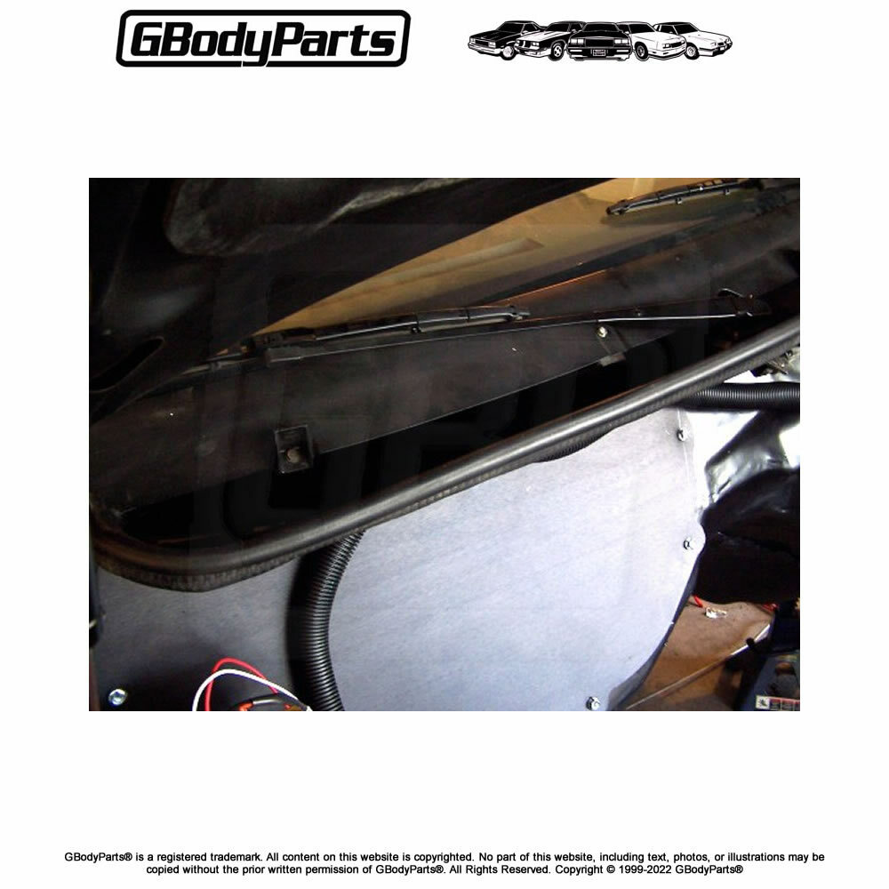 78-88 G-Body with A/C Heater Box Delete COWL WINDSHIELD WIPER LEDGE Panel USA