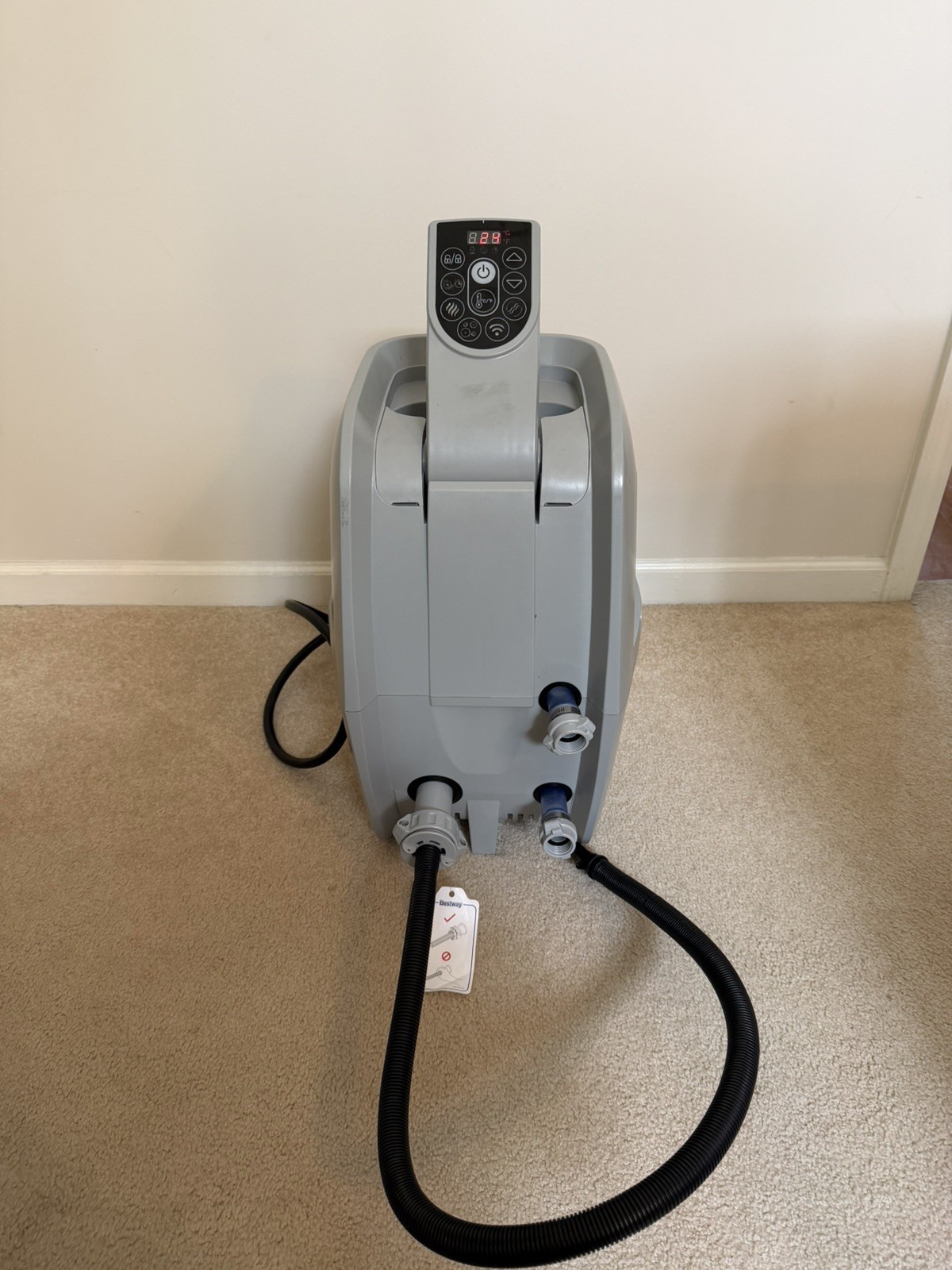 Bestway Saluspa Coleman Hot Tub Spa Heater Water Pump S100205 w/WiFi Nice Shape