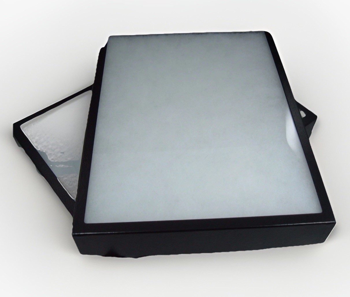 2-8 X 12 X 7/8” Jewelry Display Case Riker Mount Box Collectors Frame Glass