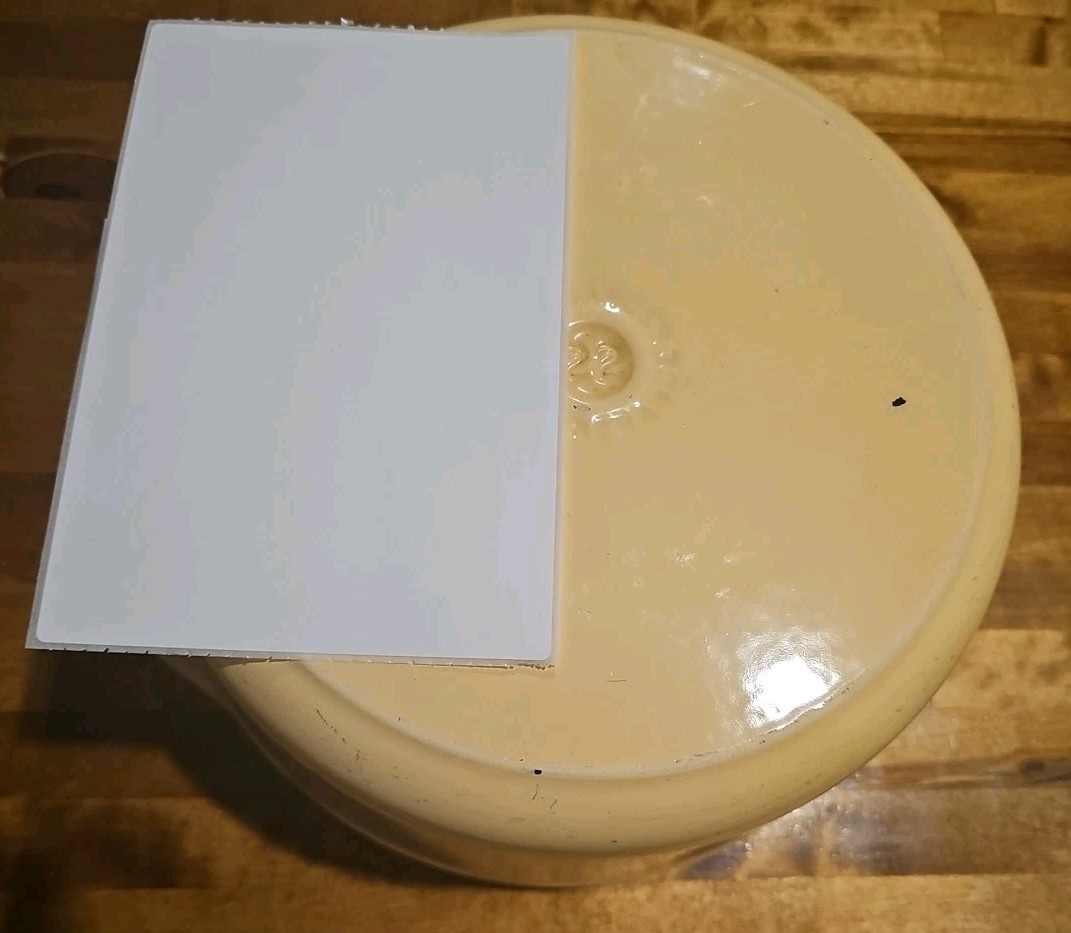 Vintage Cousances 22 Dutch Oven Beige 3.5 Quart Made in France Le Creuset