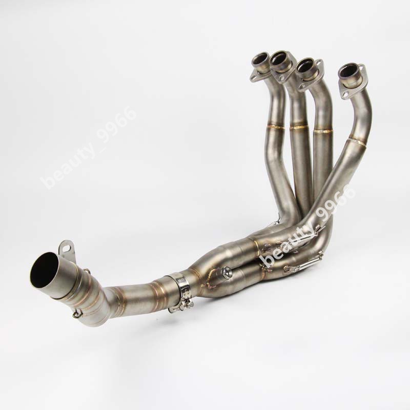 For Kawasaki Z900 2017-2025 Full Exhaust System Front Header Mid Pipe Slip On