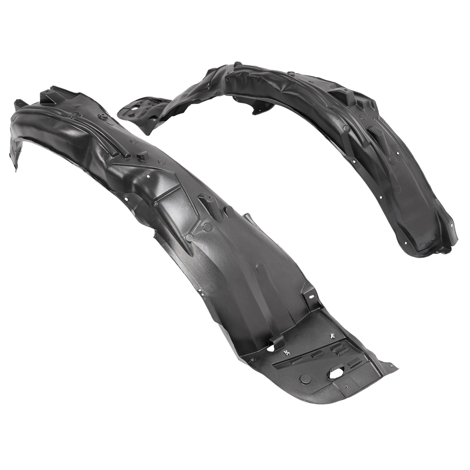 Front Left & Right Splash Shield Fender Liner For 2016-2017 Honda Accord Sedan