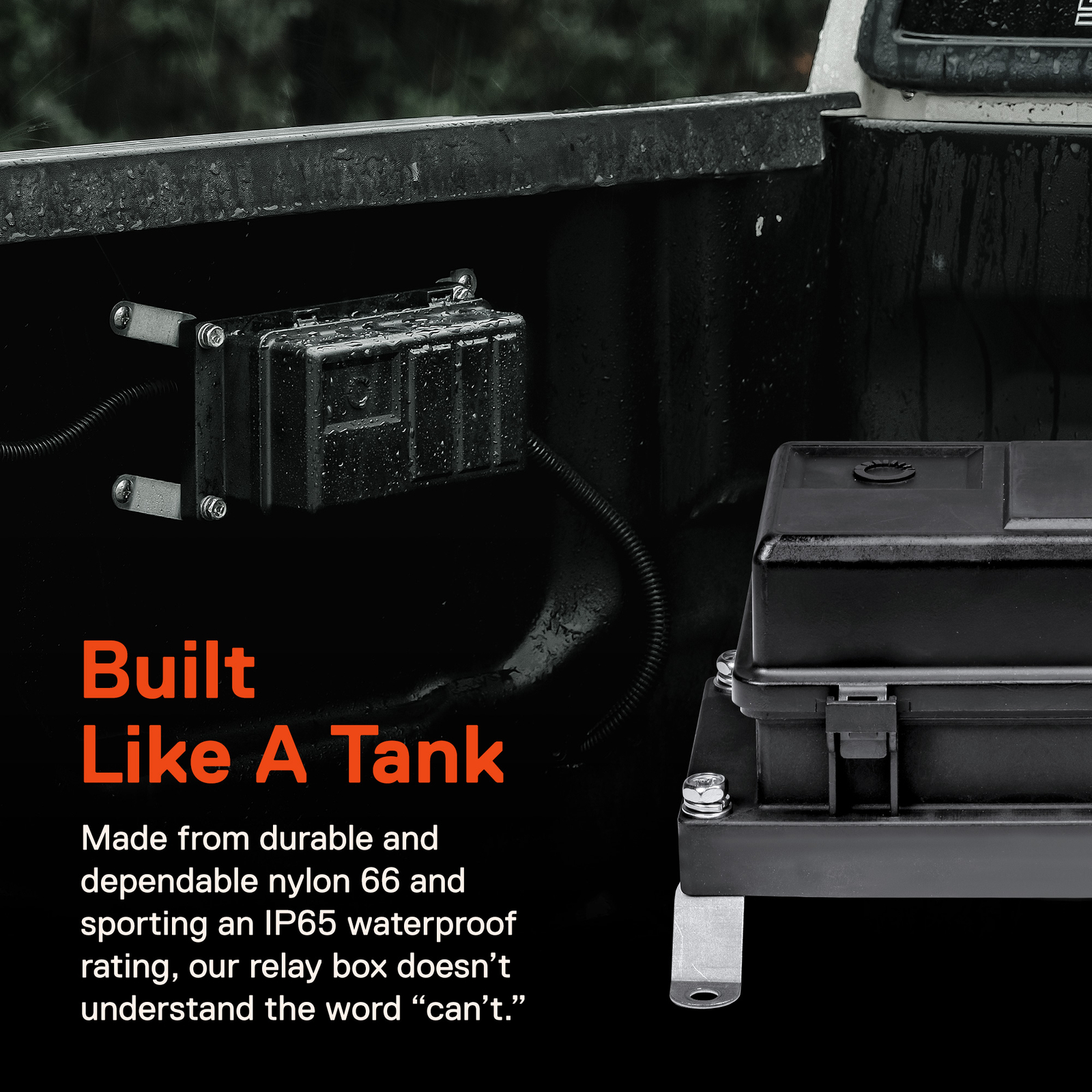 Universal 12V Waterproof Automotive Car 6 Way Fuse Relay Box Module Sealed