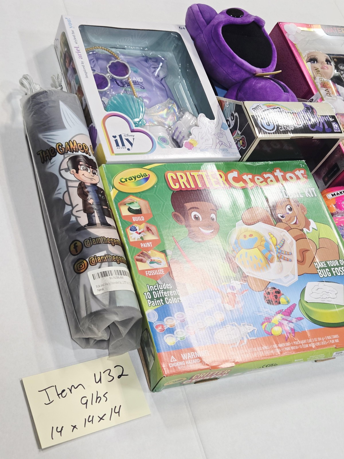 Kids Toy Bundle Crayola Critter Creator Rainbow High Doll Yummiland Lot New