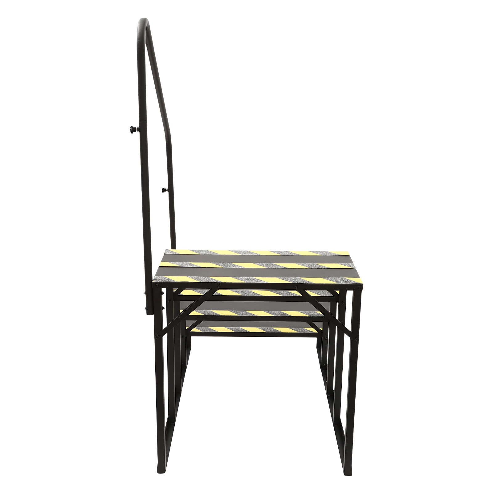 4-Steps Ladder W/ Handrails Swimming Pool Ladder Above Ground Stair Step Stool