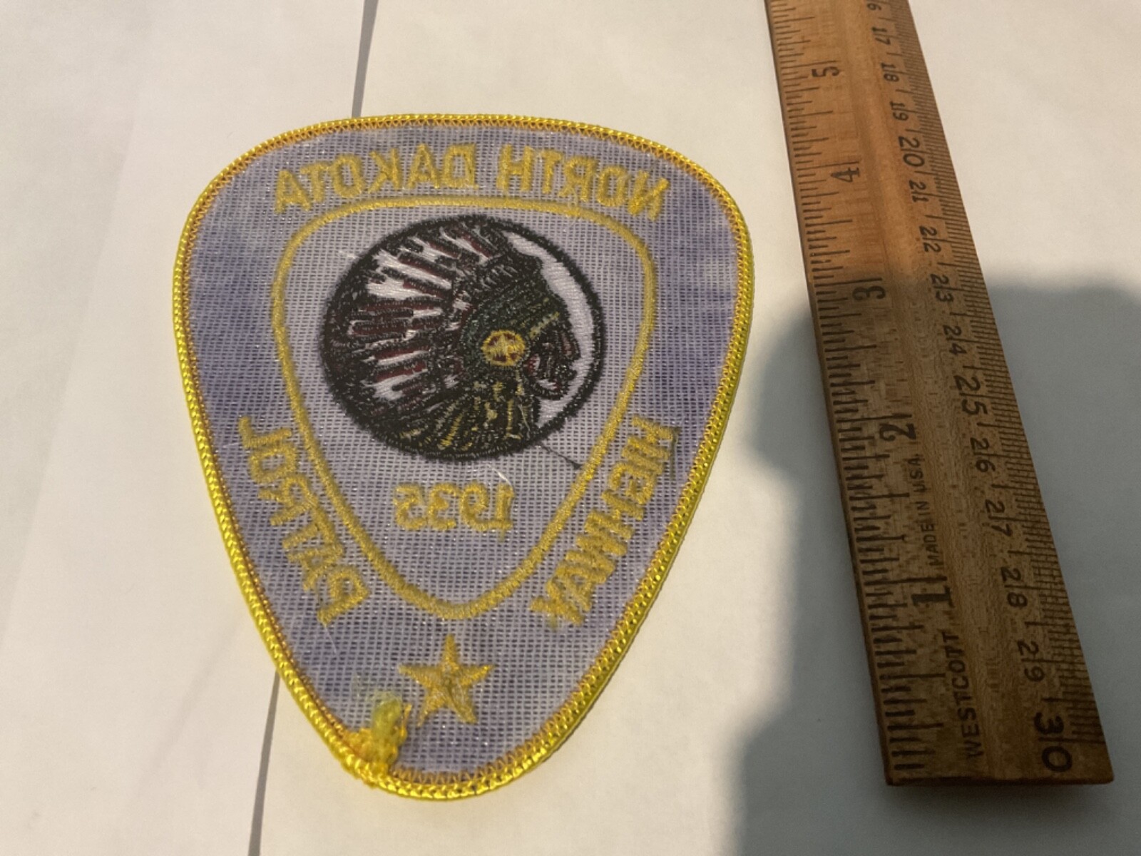 North Dakota Highway Patrol collectable Patch New and Full Size