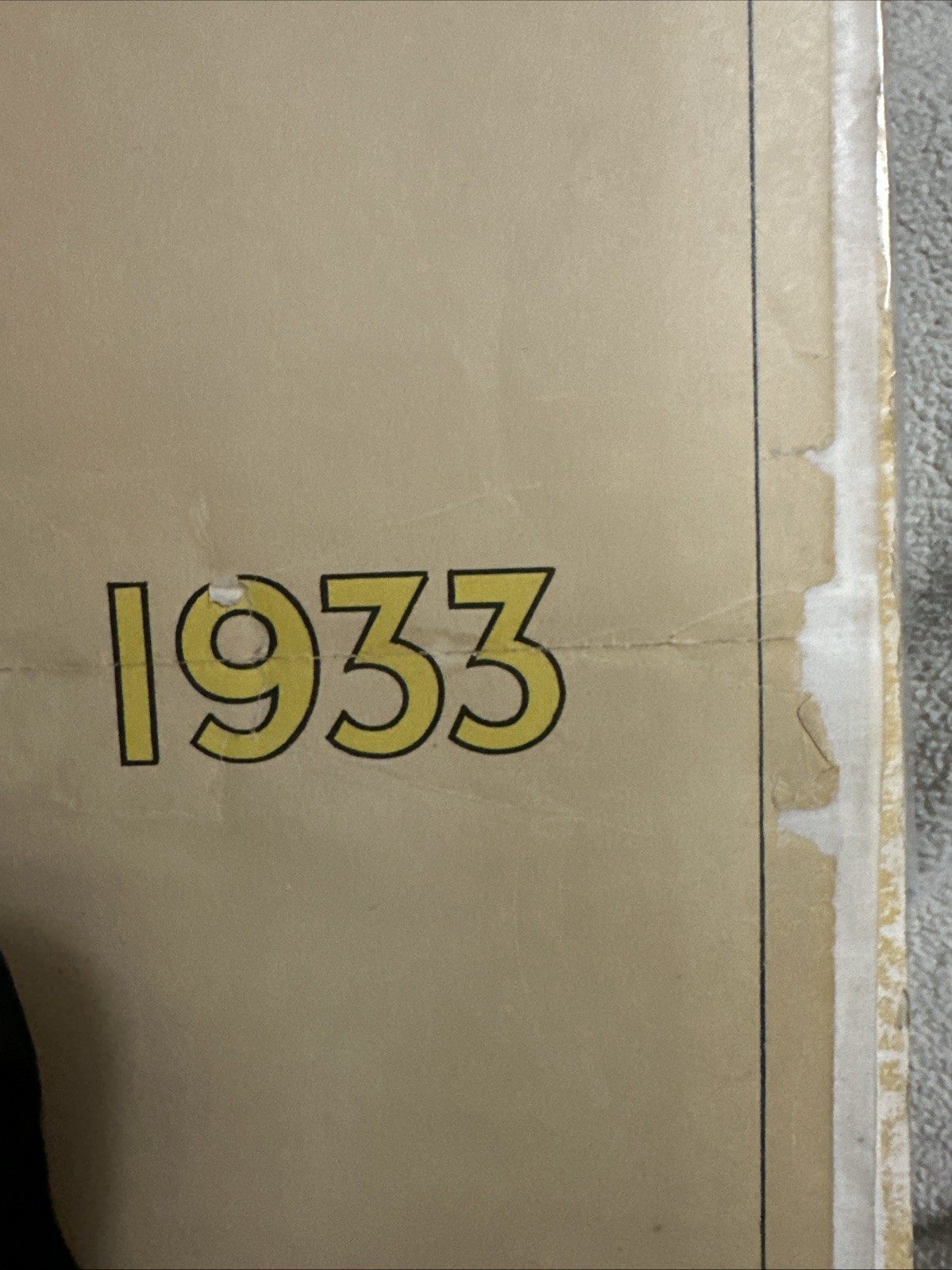 Antique N.R.A National Revival Act Poster Original Wake Up Americans