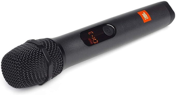 JBL Wireless 2 Microphone System -Rechargeable UHF Receiver with 6-Hour Battery