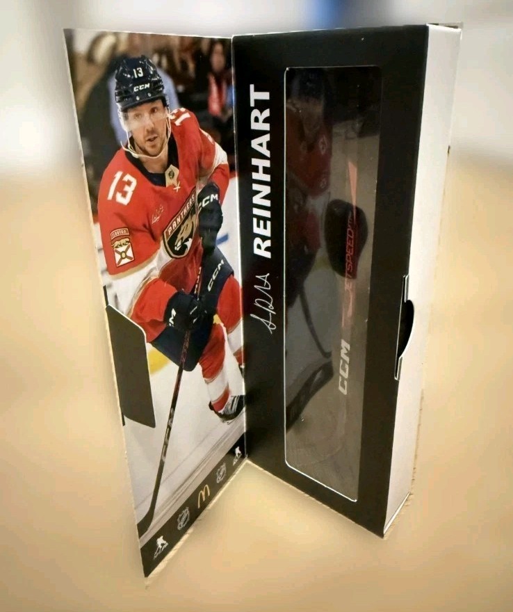 Brand New Sam Reinhart McDonald's NHL Star Sticks 2026 Canada Exclusive Panthers