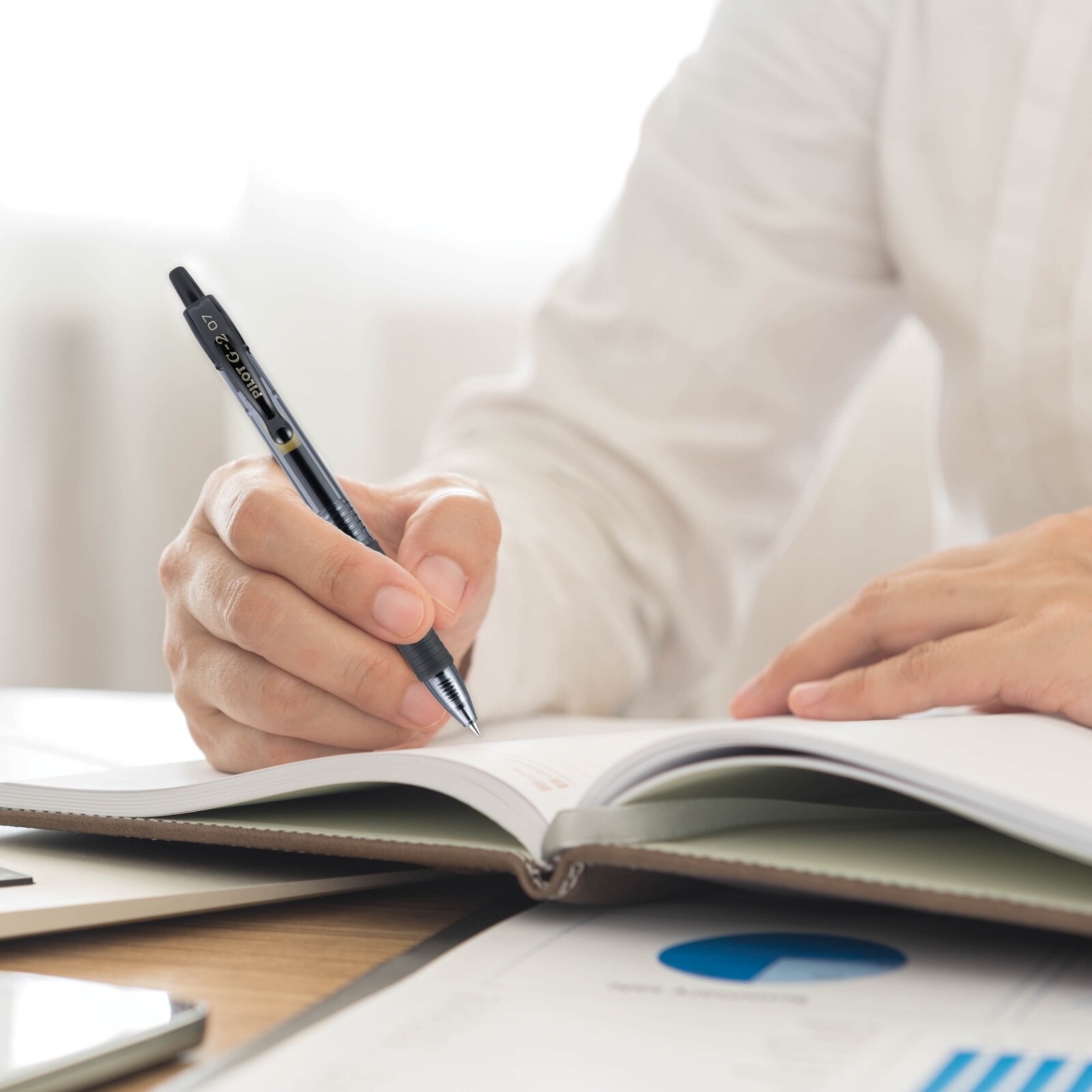 Pilot G2 Retractable Gel Ink Pens Fine Point Black 0.7mm 20 Count FREE SHIPPING