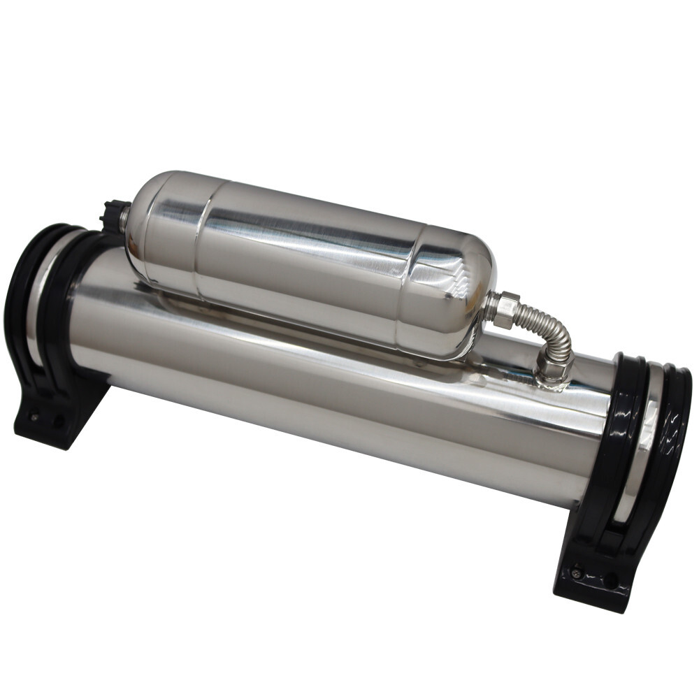 1000L Stainless Steel Water Purifier Household Vertical Double Filter Power-free