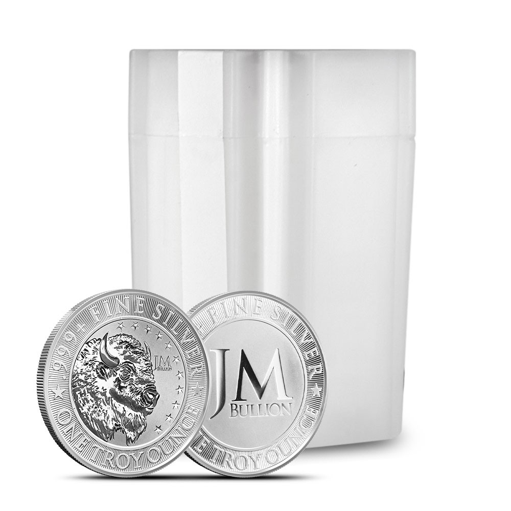 1 oz JM Bullion Buffalo Silver Round (Reverse Proof-Like, New)