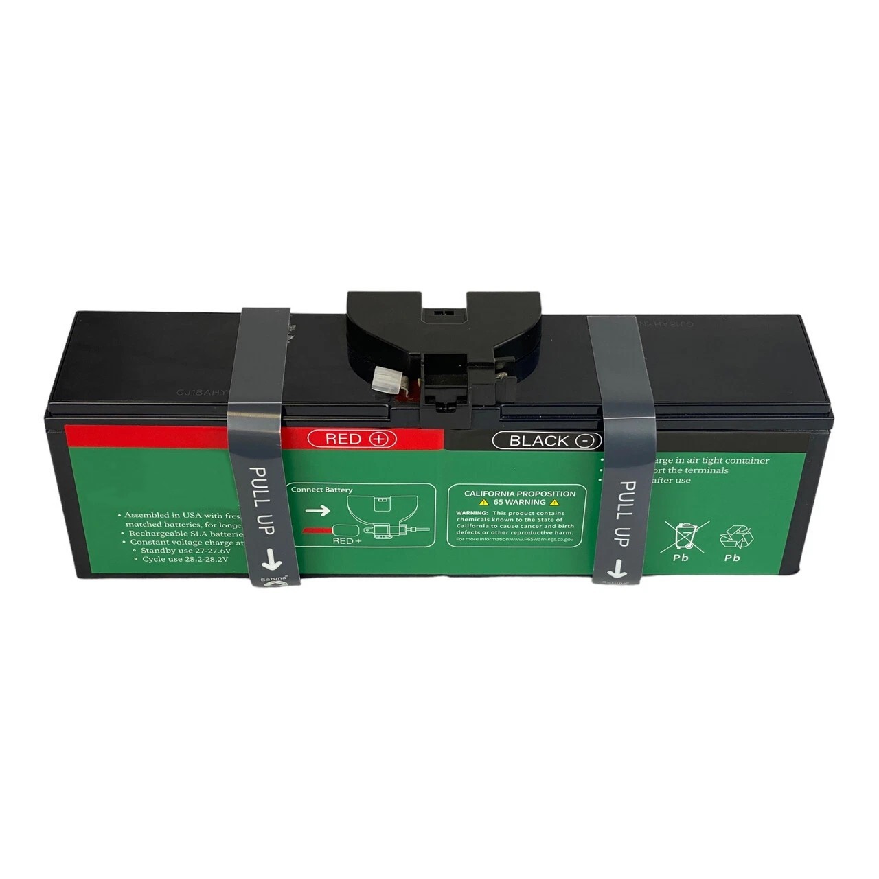 APCRBC161 COMPATIBLE BATTERY FOR APC Back-UPS Pro BN1500M2 BR1350MS BR1200SI 24V