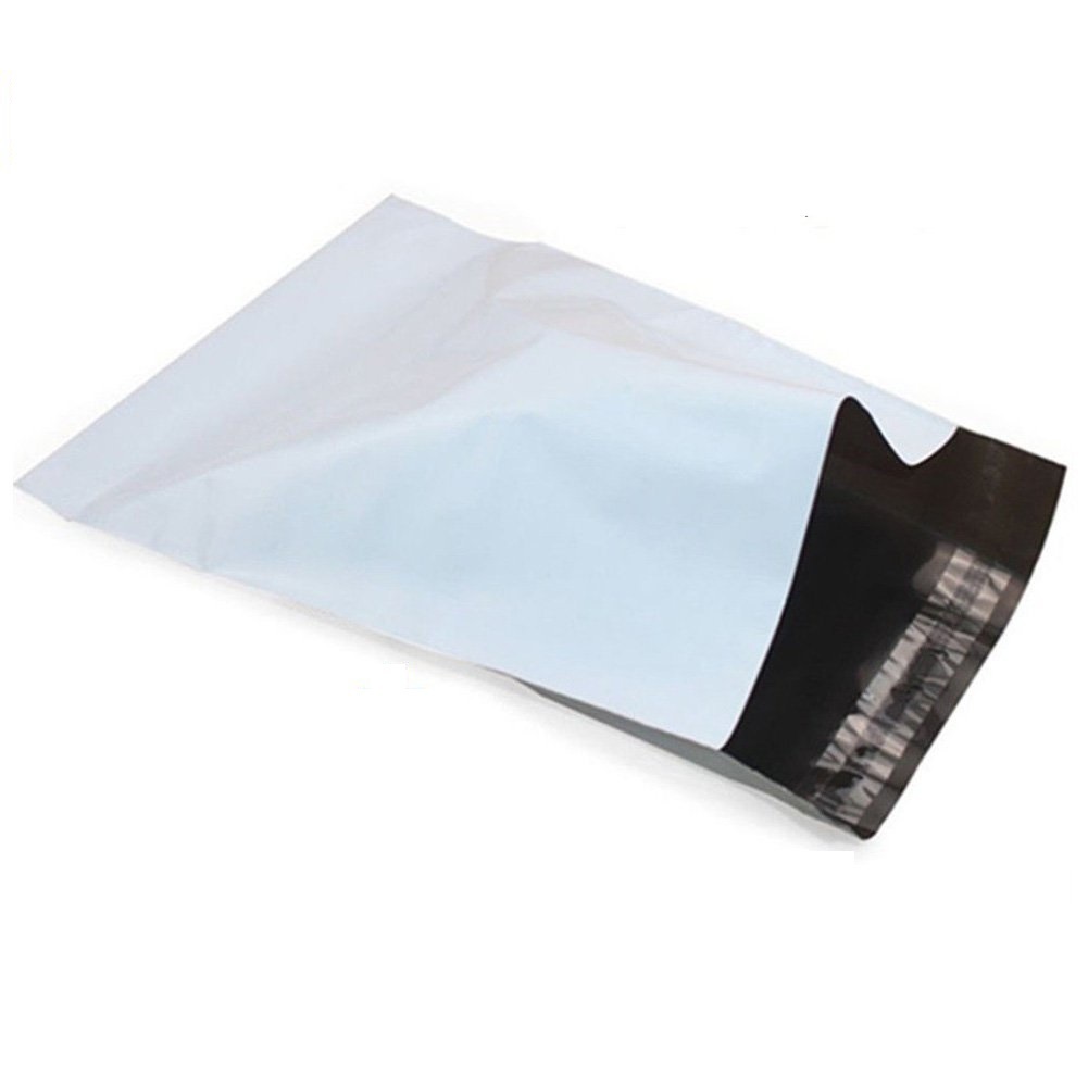 200 9x12 White Poly Mailers Self Sealing Shipping Envelopes Plastic Bags 2.5 Mil