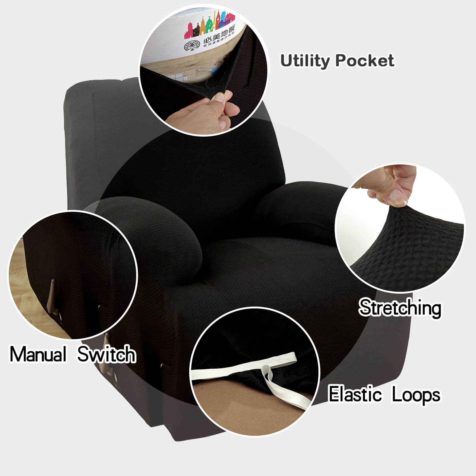 Lazy Boy Recliner Cover Stretch Recliner Slipcover Couch Cover Chair Cover