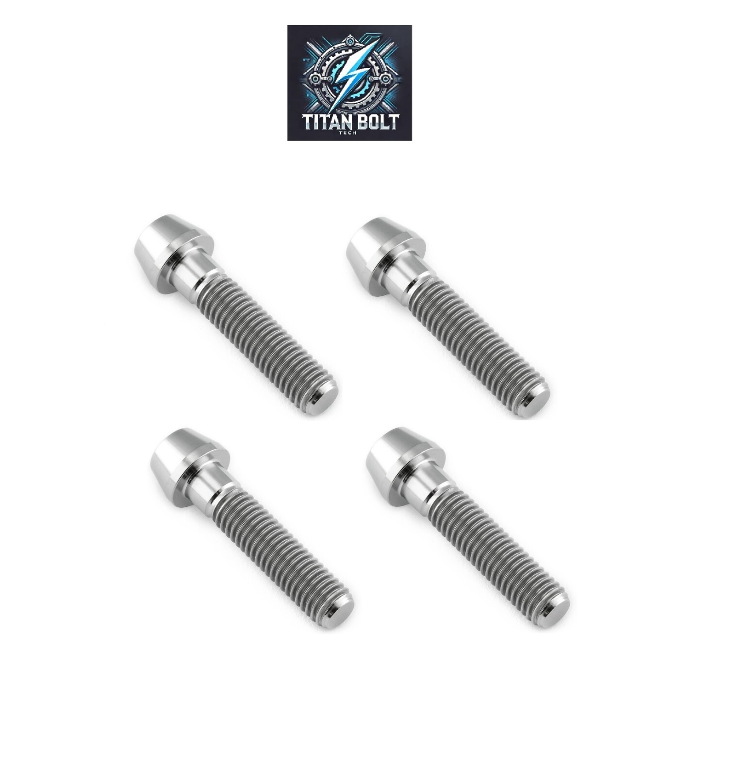 4 Titanium Front Axel Pinch Bolt For Kawasaki ZX10R ZX10R ABS 2004- 2024  M8x35